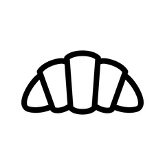 Croissant Icon Sweet Food Transparent Background