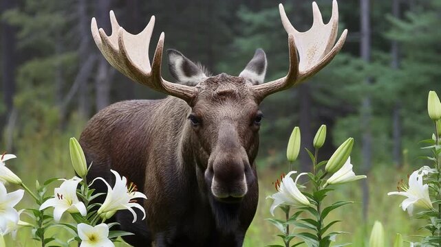Zwischen Lilien