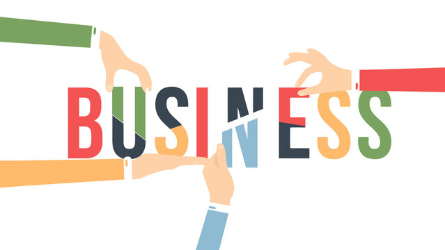 Corporate People Hands Business
