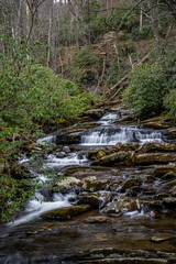Fototapeta premium great smoky mountains national park - chimney top trail