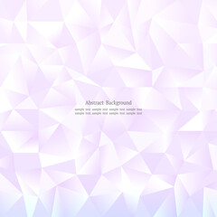 正方形の紫ポリゴンクリスタル背景