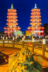 台湾　高雄　蓮池潭