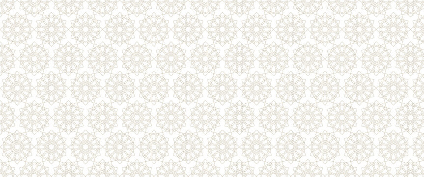 abstract gold white line. geometric star shaped texture background. traditional pattern. retro styled concept. islamic pattern background. ramadhan pattern