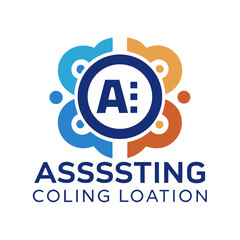 Modern logo design for Assisting Coding Location services