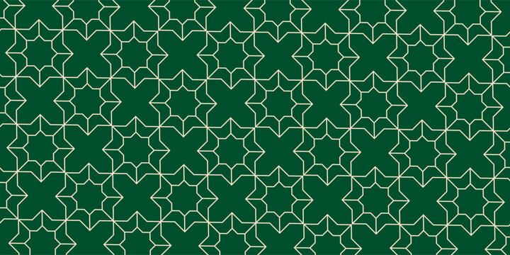 Geometrical Arabic islamic pattern background