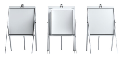 Blank Voting Station Posters Ready for Assembly and Custom Materials Display