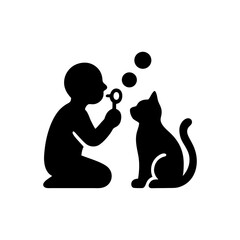 Joyful Playful Bubbles Bonding Icon