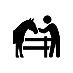 Trusting Connection Over the Fence Icon