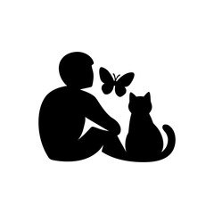 Peaceful Moment with Nature's Beauty Icon