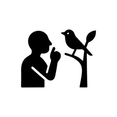 Quiet Secrets Shared with Birds Icon