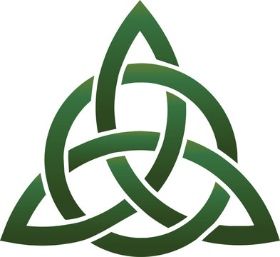 Triquetra Celtic Knot Design 