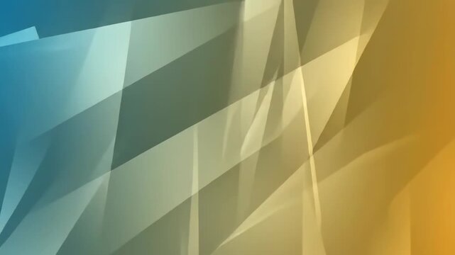 Multicolored geometric shapes and gradient background