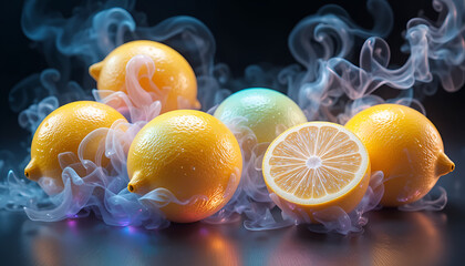 lemon and orange