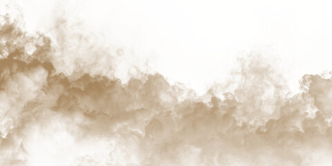 Dirt, natural, smoke, overlay, sand PNG with transparent background. PNG brown dust storm texture for desert wind, pollution, explosion, and realistic atmospheric effects. © Liubov