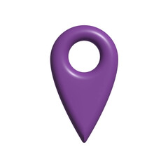 Pin location icon design template