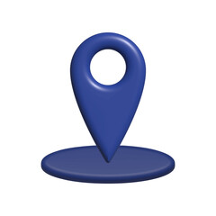 Pin location icon design template