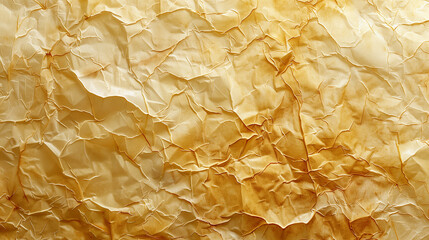 Wrinkled and stained parchment paper texture