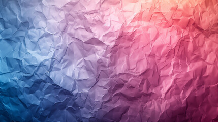 Colorful Crumpled Paper Texture