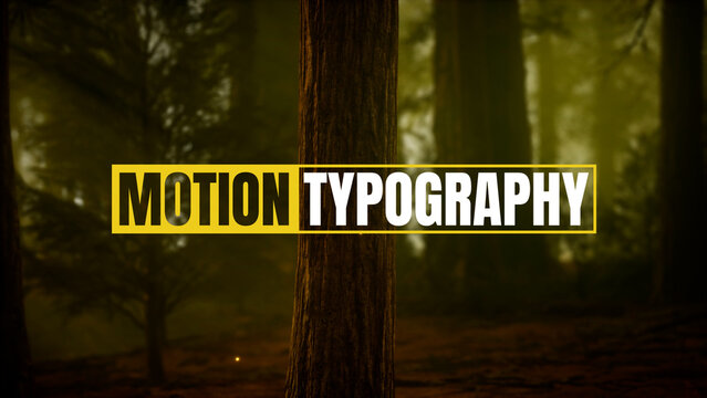 Motion Typography