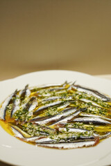 Anchovies Marinated in Vinegar (Boquerones en Vinagre), Spanish tapas
