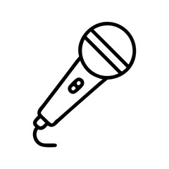 Singing Microphone Icon