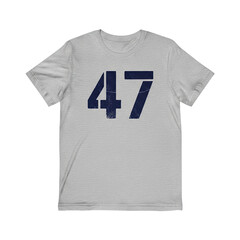 Naklejka premium white t shirt on white background