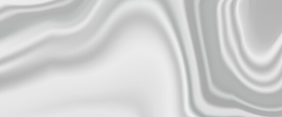 Obraz premium Elegant silver-gray abstract vector background with flowing satin-like waves and soft gradients, creating a smooth liquid texture ideal for luxury, modern, and minimalist visual designs.