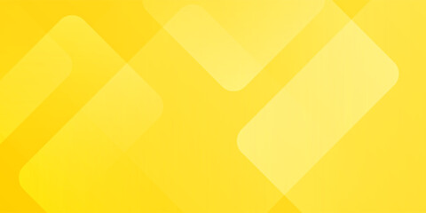 Yellow abstract background geometry shine and layer element vector illustration. gradient yellow background with overlapping element.