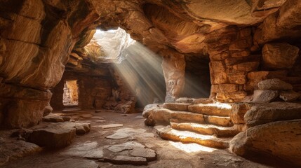 houses built inside caves in ancient times