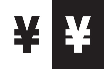 Obraz premium Japanese Yen Currency Icon Set. Money Symbol ¥. Finance, Payment, Vector Illustration.