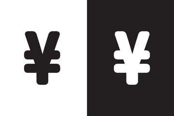 Obraz premium Japanese Yen Currency Icon Set. Money Symbol ¥. Finance, Payment, Vector Illustration.