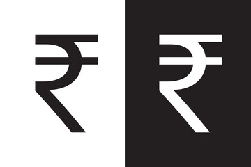 Obraz premium Indian rupee icon line vector illustration. vector graphics
