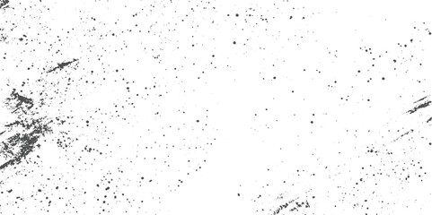 Obraz premium Abstract distressed overlay with dense dark splatters and diagonal brush strokes on a white canvas grunge