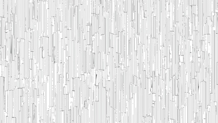 Vertical textured background with a dense arrangement of fine gray lines and rectangular shapes creating a ribbed or corrugated surface effect