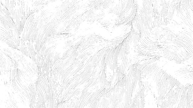 Organic flowing lines and curves creating a natural abstract pattern resembling flowing water or wind currents in a monochromatic style