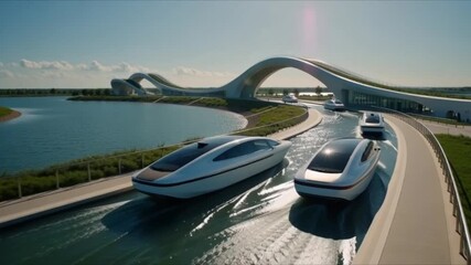 Sustainable travel future visualization