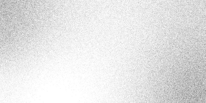 Stippled grain halftone overlay and Rough grunge sand dots backdrop Gritty distressed. Retro spray grit and charcoal ink form abstract dot work design. Black stippled noise background particles