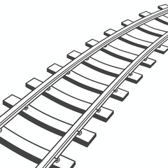 Railway track layout