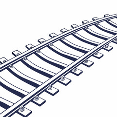 Railroad track infrastructure