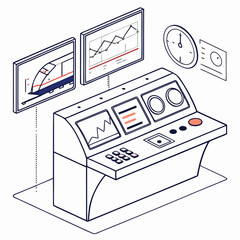 Train control center display