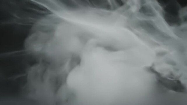 Smoke and fog abstract background. Biodegradable material creative motion graphic animation video. latest creative trending background video. 
