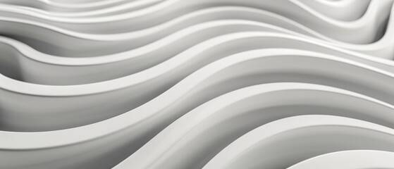 Stripes 3D wavy pattern elegant abstract close-up shot curve line.