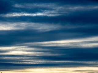 Obraz premium Dunkler Wolkenhimmel