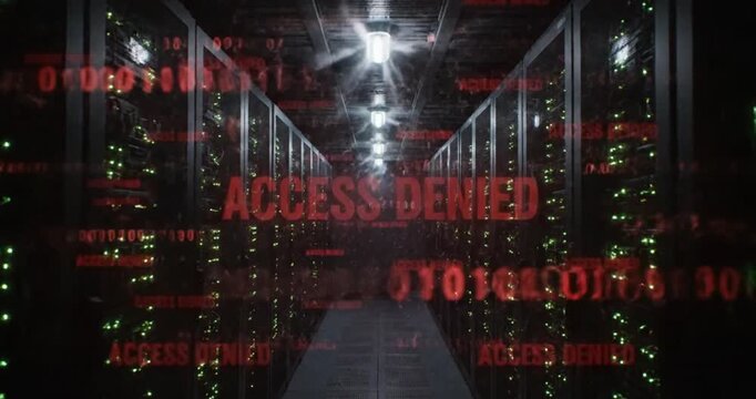 Server Room Cyber Attack