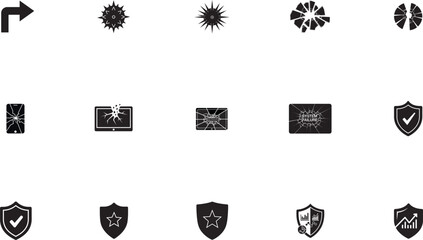 Security Shield Checkmark Success Approval Protection Vector Illustration Flat Design