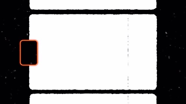 Vintage Super 8 mm film scratch, grain and grunge. 4k Background Animation Overlay.