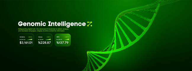 Naklejka premium Bg medicine green and dna bio double with helix 3d vitamin. Vector esg eco and bg biotechnology cosmetic with energy abstract medicine. Plant bg technology and genome dna chemistry with science.
