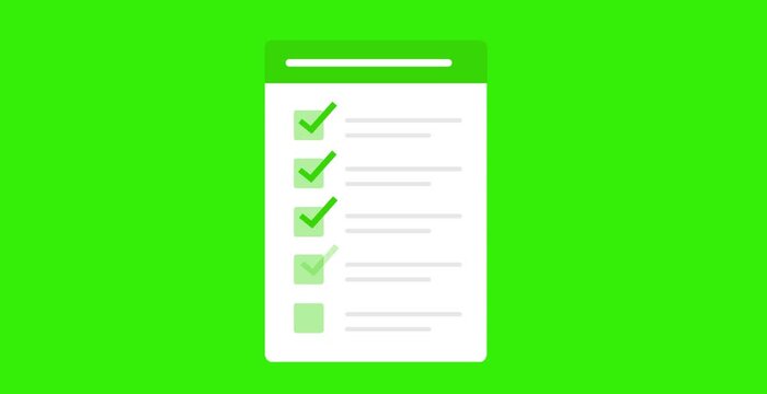 check list