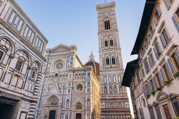 Florence Duomo, Giottos Bell Tower, and Baptistery