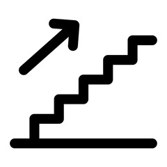 stairs floor icon